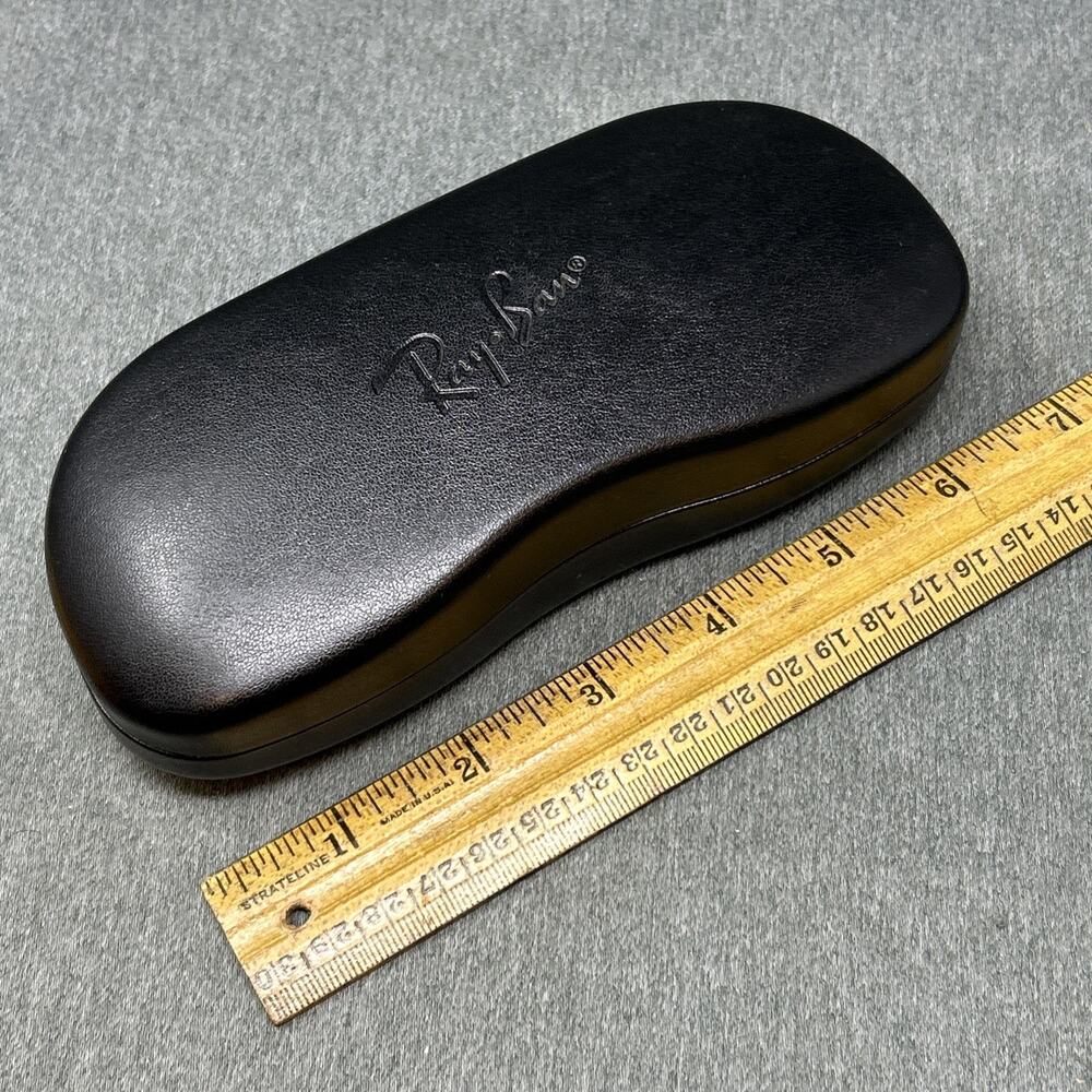 Ray-Ban Black Hard Shell Eyeglasses Sunglasses Case Clamshell Replacement